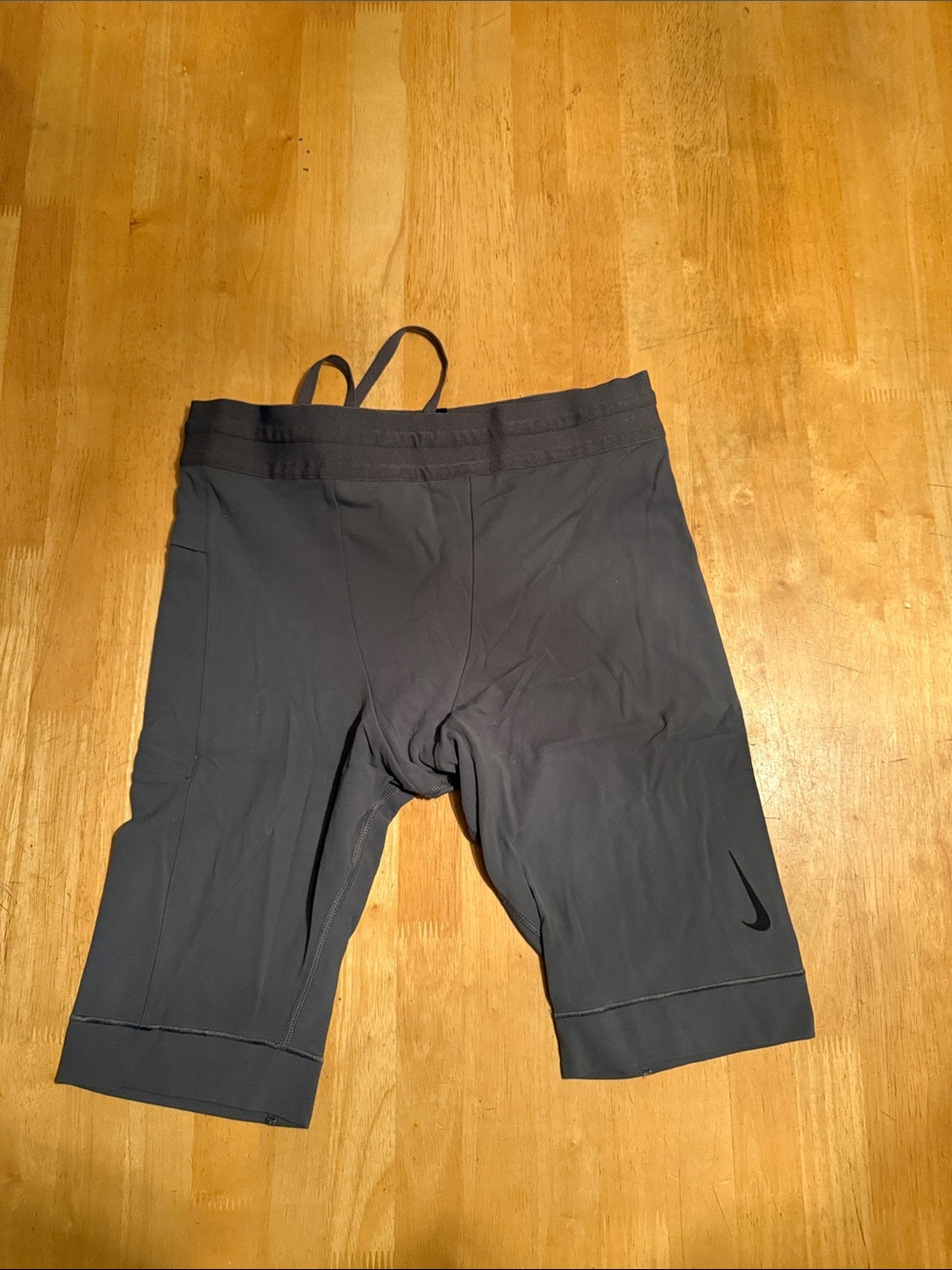 Nike Men’s Dark Gray Yoga Compression Shorts